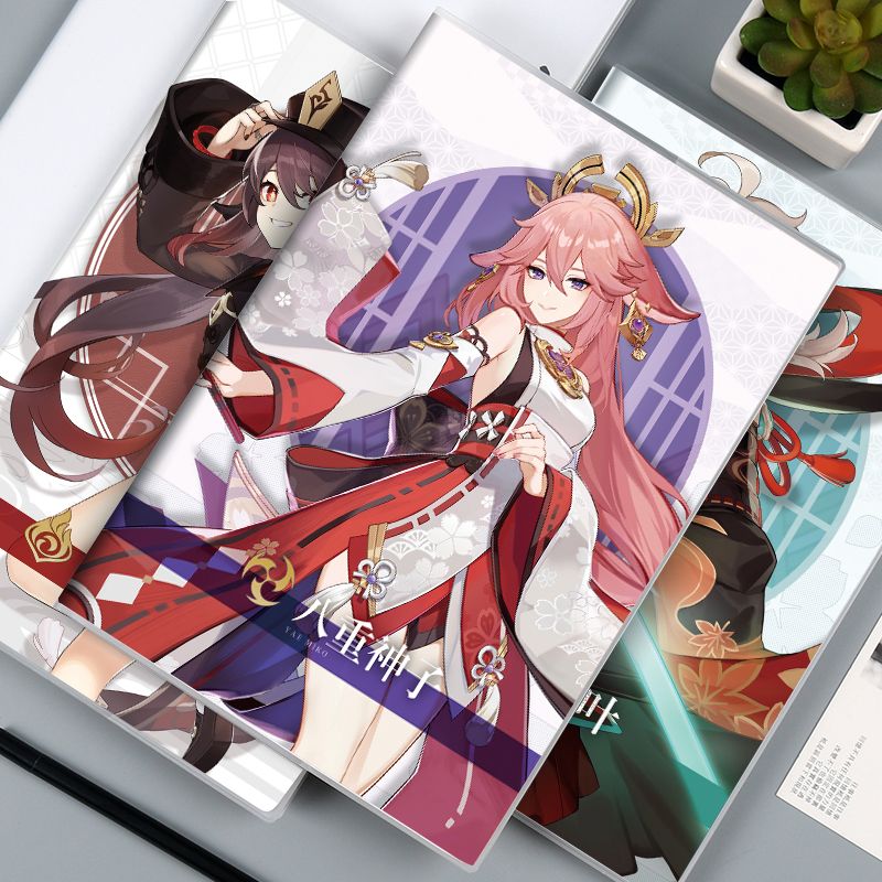 原神卡通周边笔记本记事本 3本装(等于买二贈一下单备注款式 a5/32k76