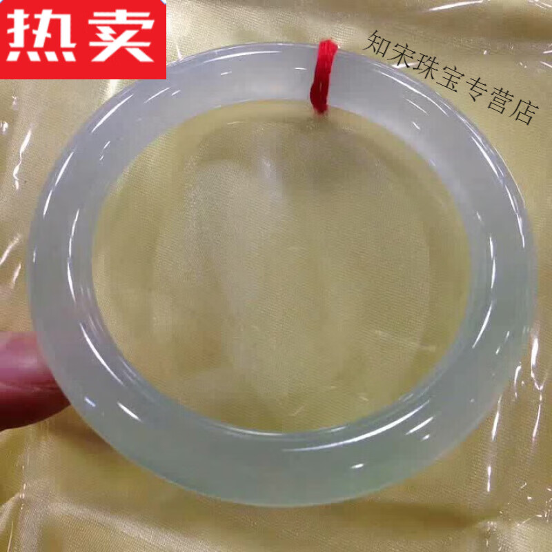 snqp甄选品质翡翠紫罗兰手镯 缅甸翡翠手镯玻璃种紫罗兰飘花正圈女冰