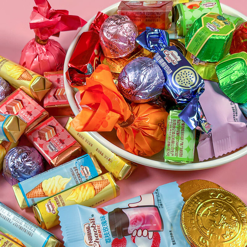 徐福记巧克力夹心糖果混合口味零食婚庆喜糖黑巧克力 混合口味巧克力
