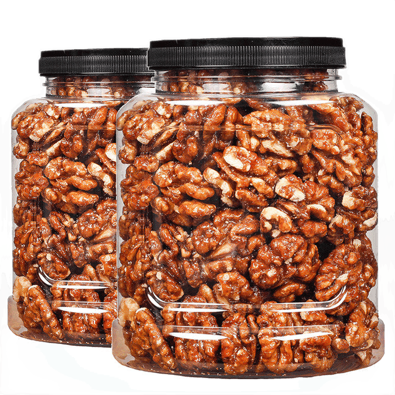 新货琥珀核桃仁500g含罐价格走势及评测|坚果炒货电商最低价查询方法