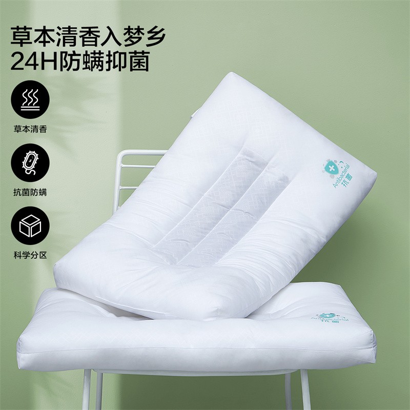 LOVO乐蜗家纺 抗菌防螨草本枕枕头枕芯一对装 集本决明子抗菌舒睡对枕 【抗菌防螨】决明子-2只装 尺码使用感如何?