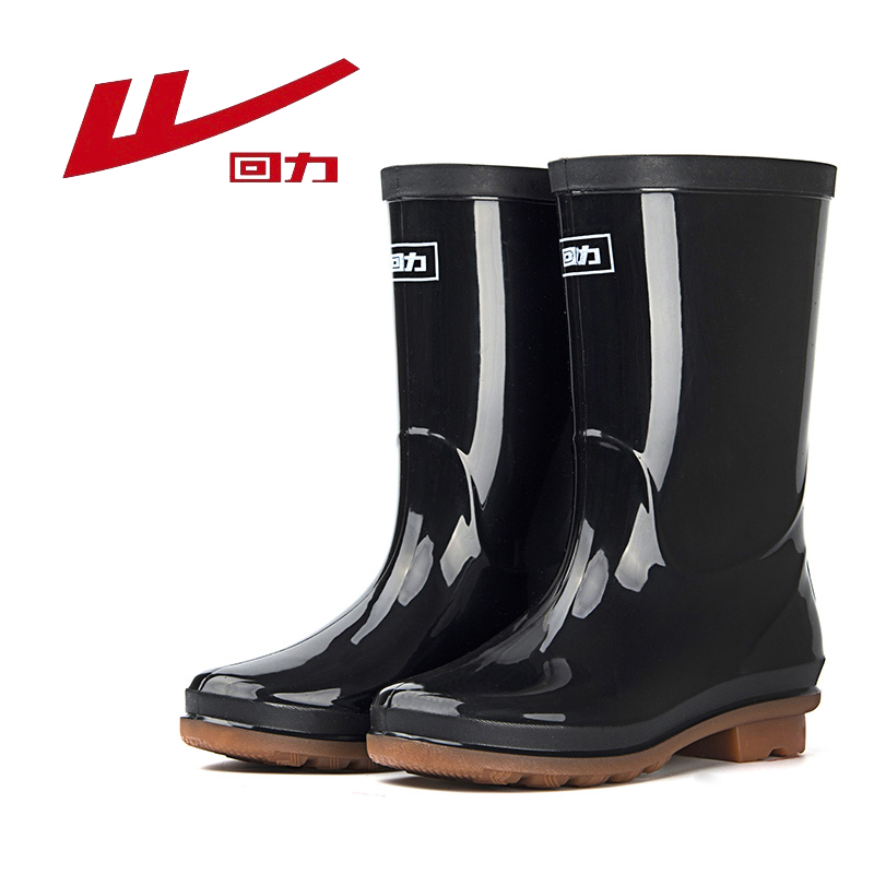 回力（Warrior）回力女士中筒雨鞋雨靴胶鞋套鞋防水鞋 8853中筒 38怎么看?