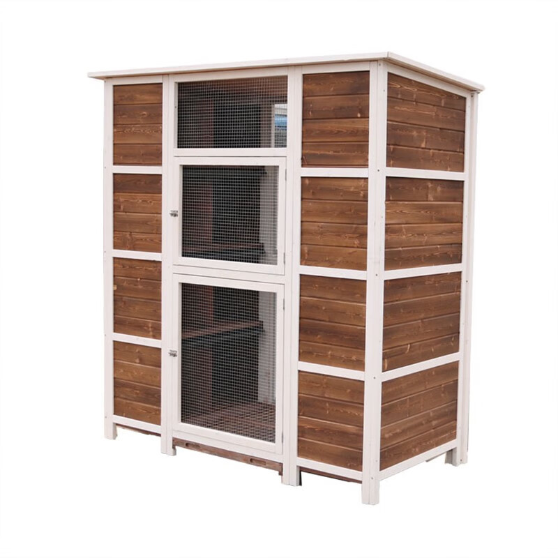 hkml户外大型木鸽舍鸽具养殖笼赛鸽笼信鸽棚鸽房鸽巢箱大号防腐鸽子笼