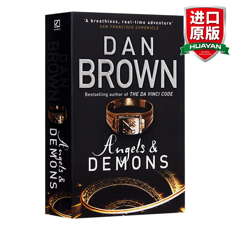 angels and demons 英文原版 天使与魔鬼 豆瓣推荐 英文版 进口英语
