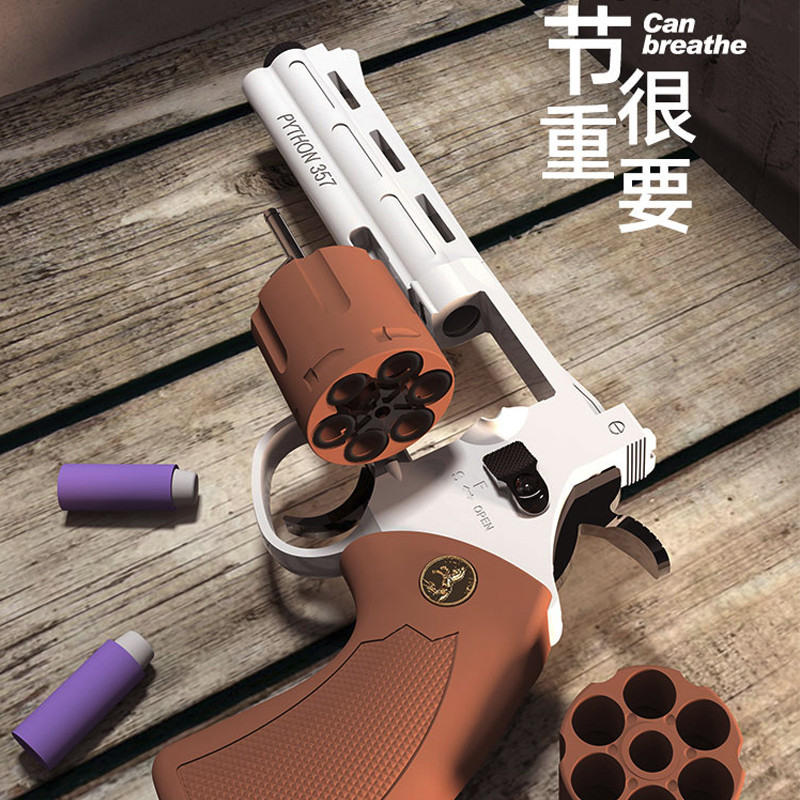 不容错过的小月亮金属左轮软弹枪,好评如潮!