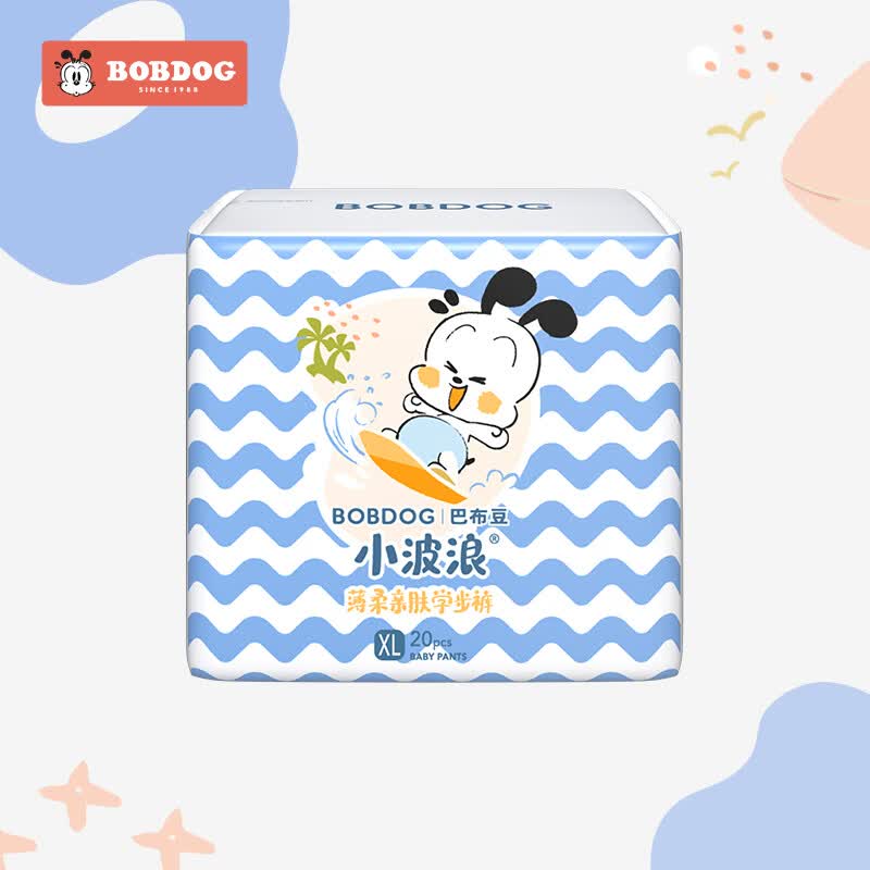 巴布豆(BOBDOG)小波浪薄柔亲肤学步裤XL20片(12-17KG)柔软透气不闷热属于什么档次？