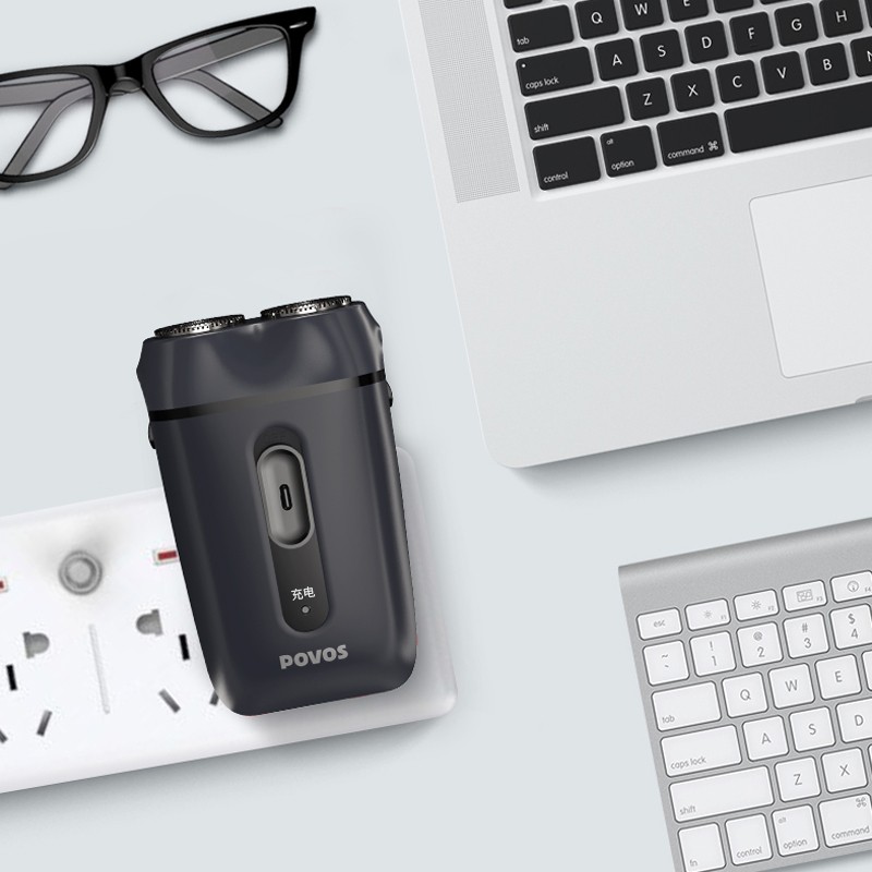 奔腾（POVOS）电动剃须刀 便携式剃胡刀胡须刀刮胡刀 须刨 差旅必备商务系列 PB0292Q