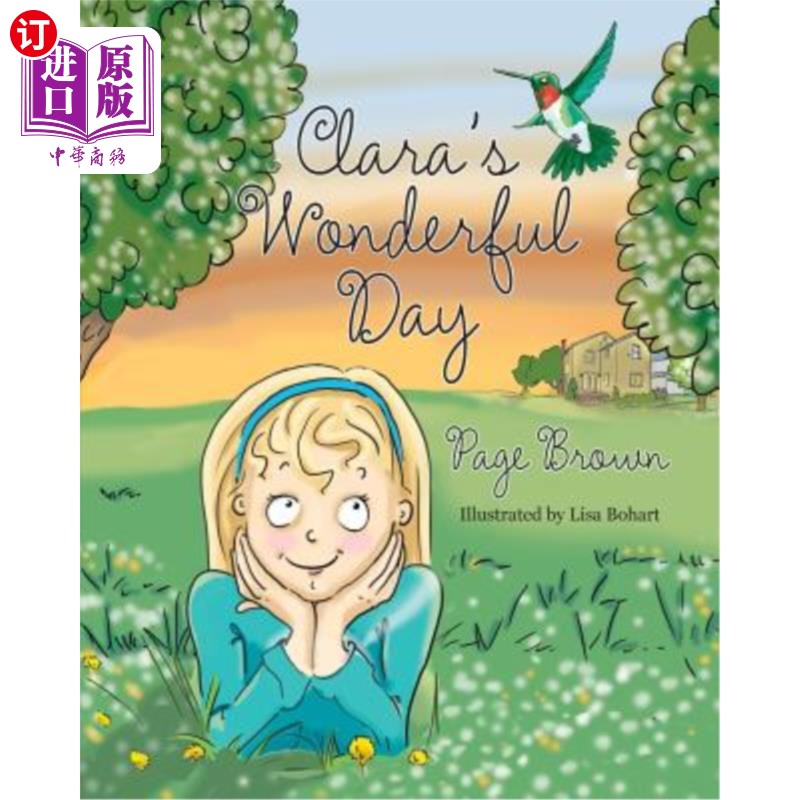 海外直订claras wonderful day 克拉拉美好的一天