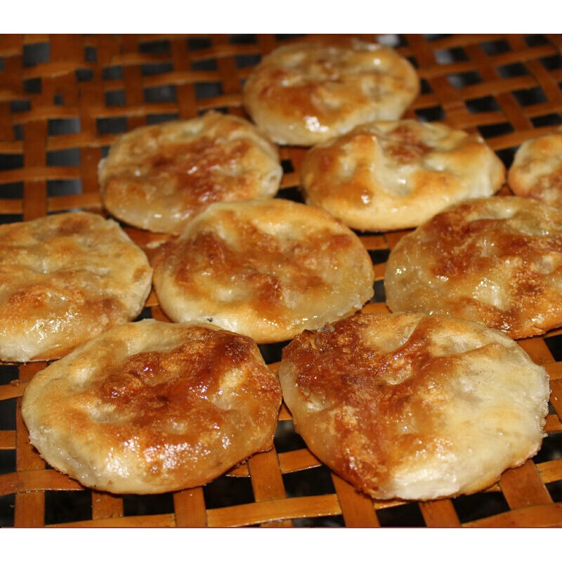 虎钢馋福建尤溪特产正宗尤溪光饼梅仙肉光饼建瓯福清永泰光饼葱饼车轮