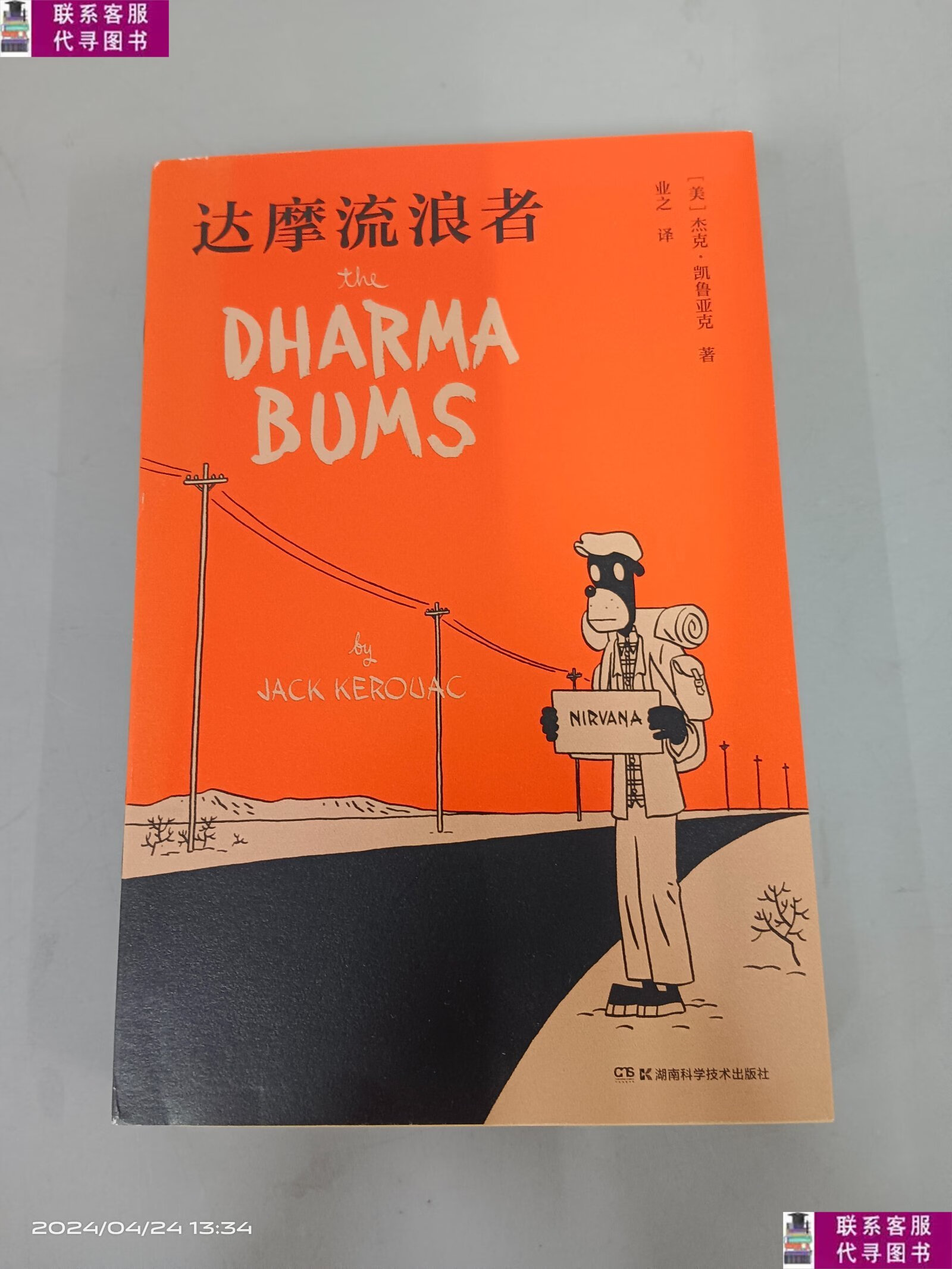 【二手9成新】达摩流浪者 /[美]杰克·凯鲁亚克 湖南科技出版社