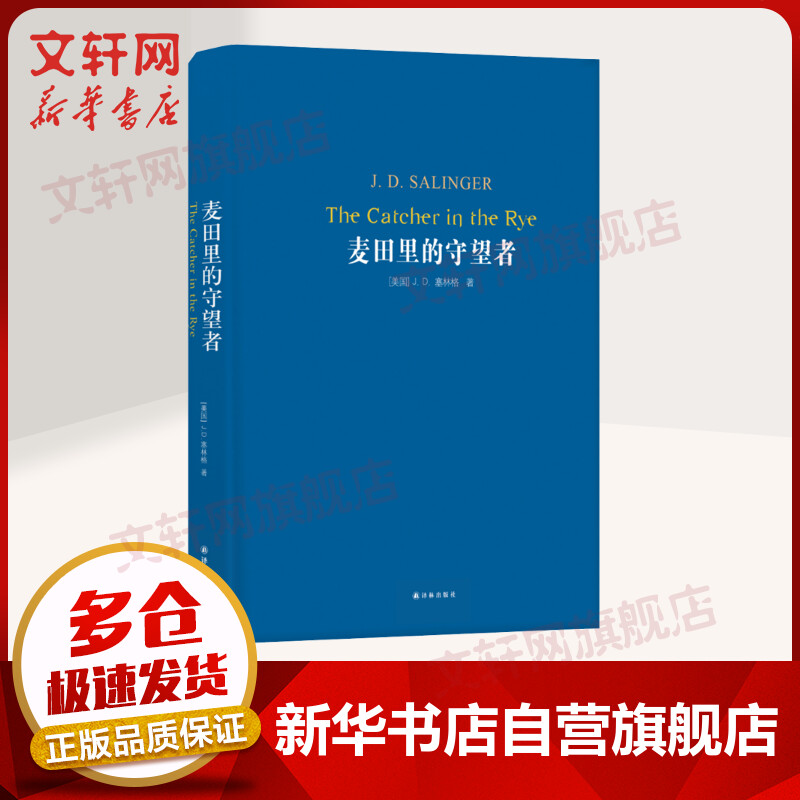 麦田里的守望者 精装 译林出版社 图书