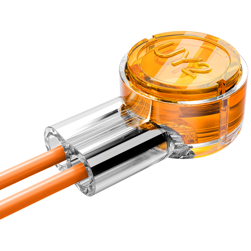 萬級（OFNPFTTH）接線端子k1 單刀雙線接線子200個裝 優(yōu)質(zhì)環(huán)保電話線網(wǎng)線接線頭 無損延長連接器 WJ-19111