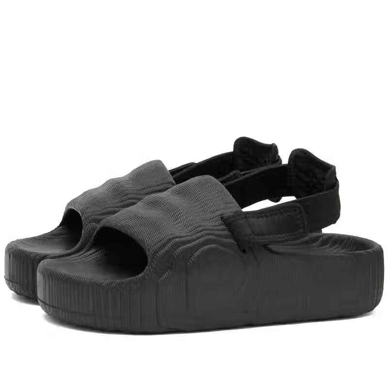阿迪达斯 （adidas） 女士 运动休闲鞋  ADILETTE 22 XLG W 凉鞋 Black 3 UK