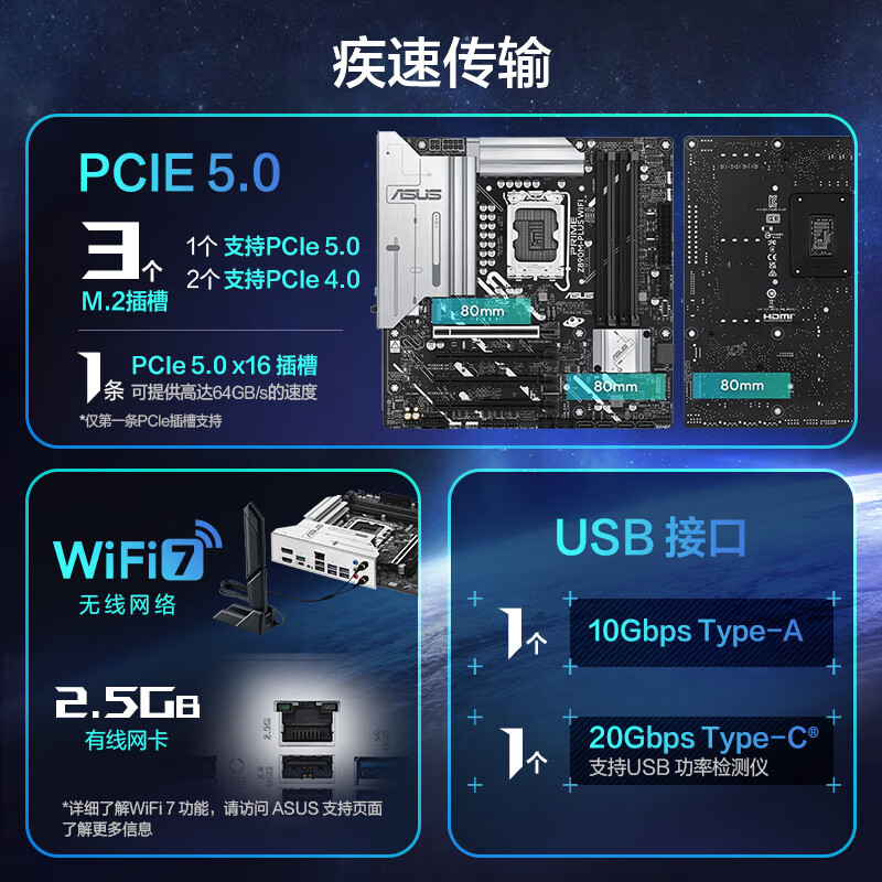 华硕 PRIME Z890M-PLUS WIFI 图 6