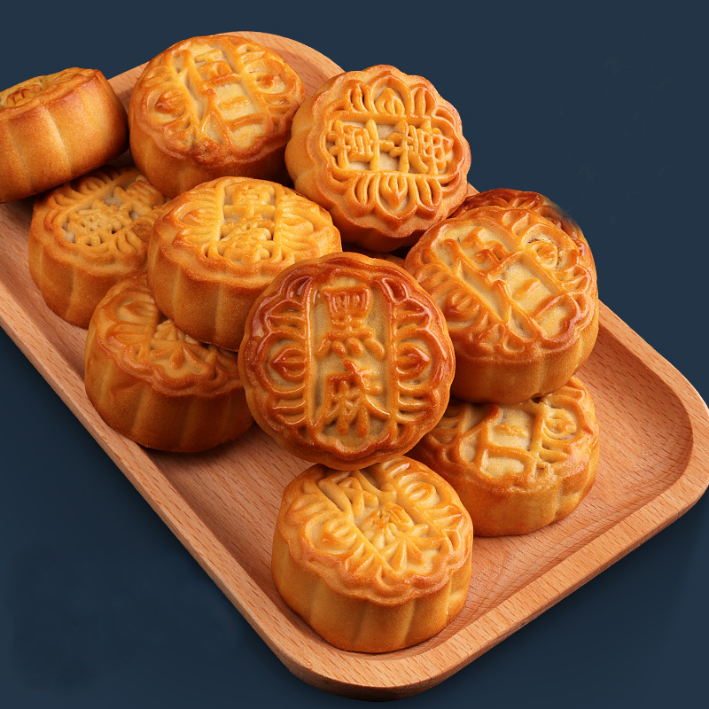 虎钢馋迷你广式小月饼五仁黑芝麻水果多口味月饼散装哈密瓜凤梨老式