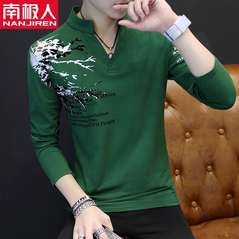 ���ڲ������ϼ��ˣ�Nanjiren������T����ʿװ���＾�����´�ɫ����V�쳱���ڴ��·������ T197��ɫ 3XL