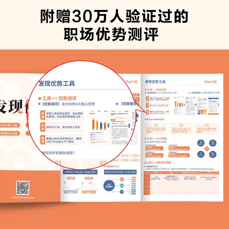 崔璀职场优势套装（全两册）（发挥优势就是做自己喜欢又擅长的事！20分钟找到自己的职场优势！）详情图