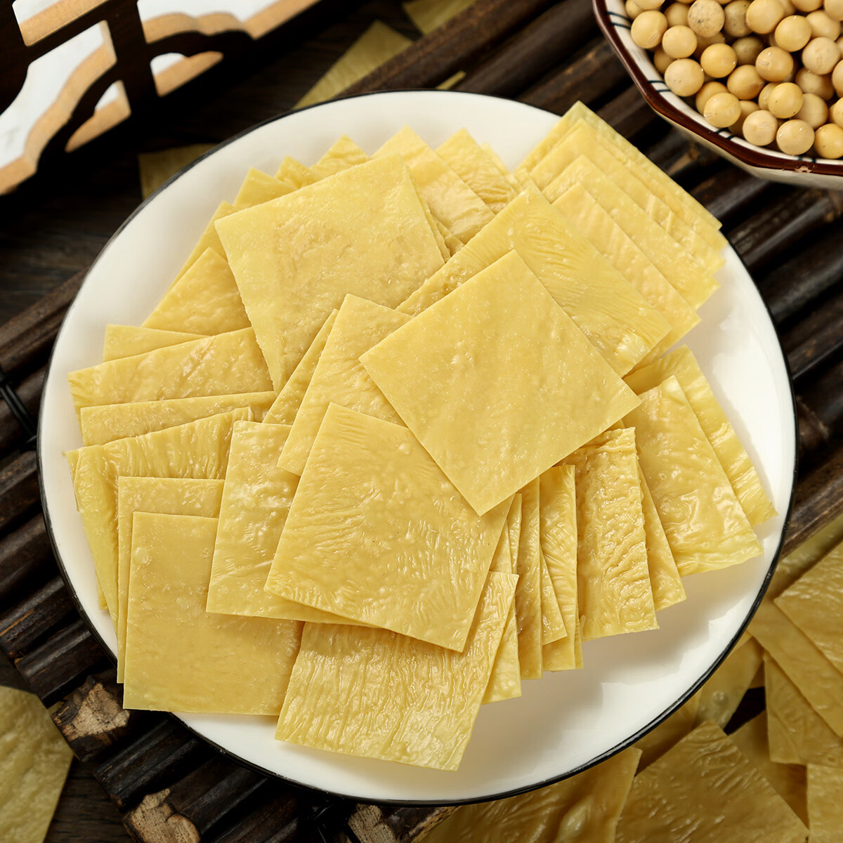 隽颜堂腐竹块螺蛳粉专用  需油炸云南特产干货无盐商用 200克1斤2斤