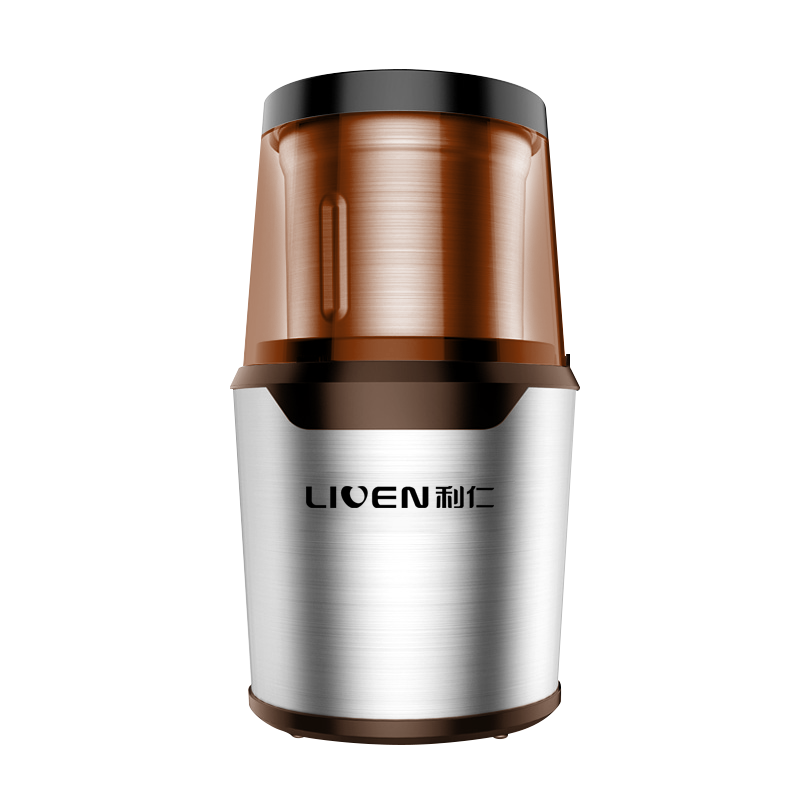利仁(Liven)磨粉機家用研磨機小型粉碎機中藥材咖啡豆研磨機打粉機干粉機五谷雜糧攪拌機電動(dòng)料理機輔食機 【升級款】350ML*可拆洗+4葉刀頭+不銹鋼杯