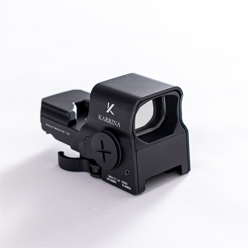 开放式金属瞄镜高透光红点全息瞄镜尼古拉八变点可充电瞄具红绿 黑色