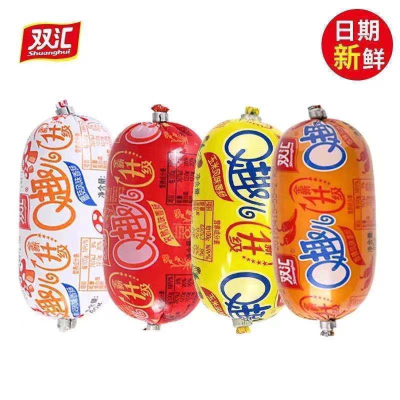 花仙笙(gearss)新疆西藏q趣火腿肠整箱香辣玉米味小香肠价办公 蘑菇