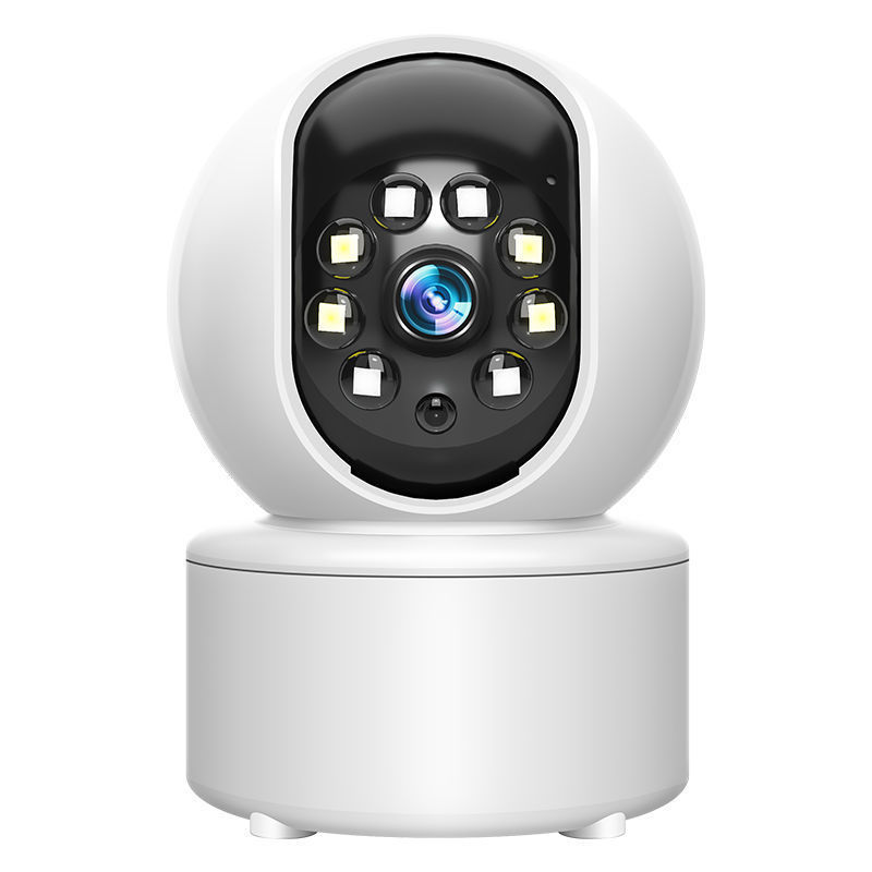 超高清夜视监控摄像头360度旋转智能追踪连手机远程无线wifi wifi版