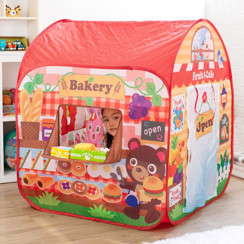 牧奈斯(munaisi)儿童帐篷小商店屋折叠房子室内游戏玩具屋宝宝12 我的