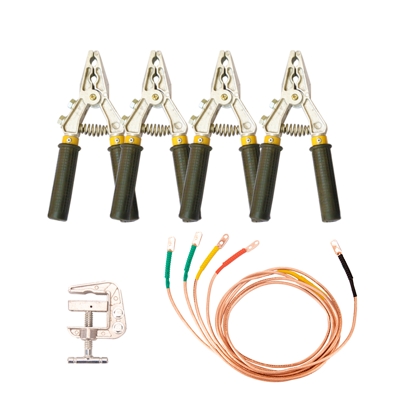 沖天牛 低壓接地線0.4kv25平方1*4+2m 手鉗*4把+地夾 400v 攜帶型短路個(gè)人保安線380v