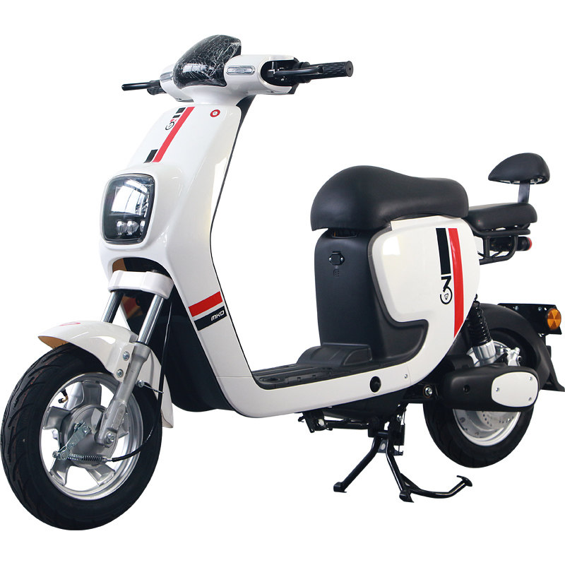 可上牌蓝精灵电动自行车48v外卖电瓶车男女锂电踏板电动车 48v-20a