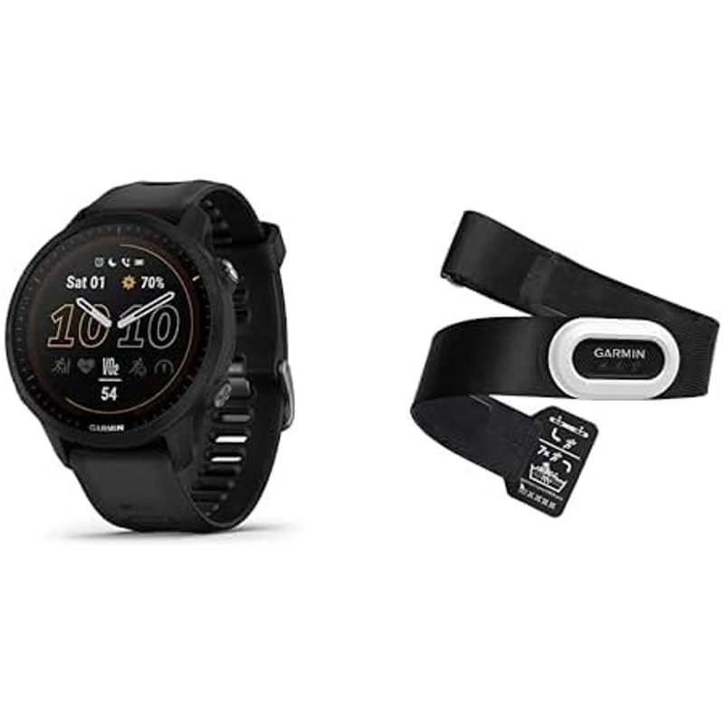 佳明（GARMIN）Forerunner 955 太陽(yáng)能 GPS 跑步智能手表 觸摸屏心率監(jiān)測(cè)運(yùn)動(dòng)表 black
