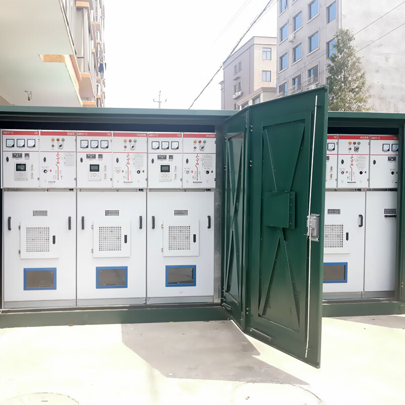 美式变压器箱式变电站路灯大功率箱变 315/630/800kva 成套变压器 箱