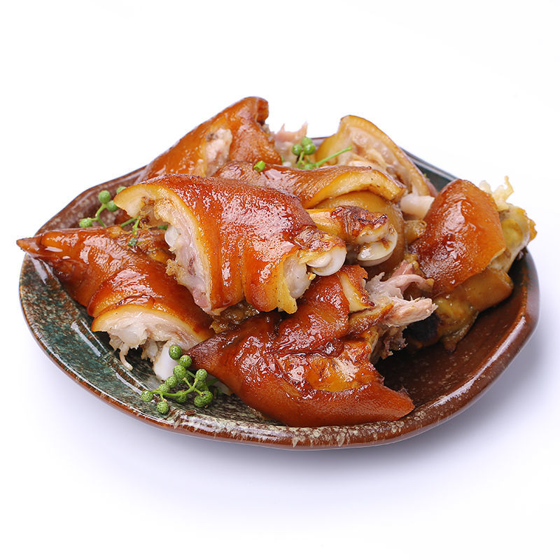 卤味酱猪蹄-猪爪猪脚-真空即食-熟食零食-下酒菜500g 酱香猪蹄500g