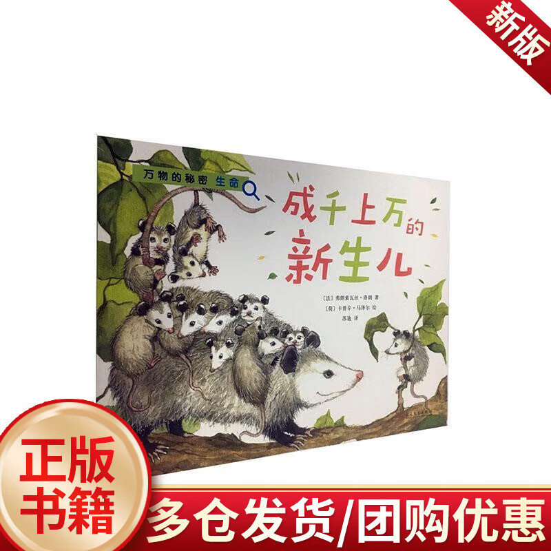 成千上万的新生儿  弗朗索瓦丝·洛朗  人民文学出版社  童书 书籍