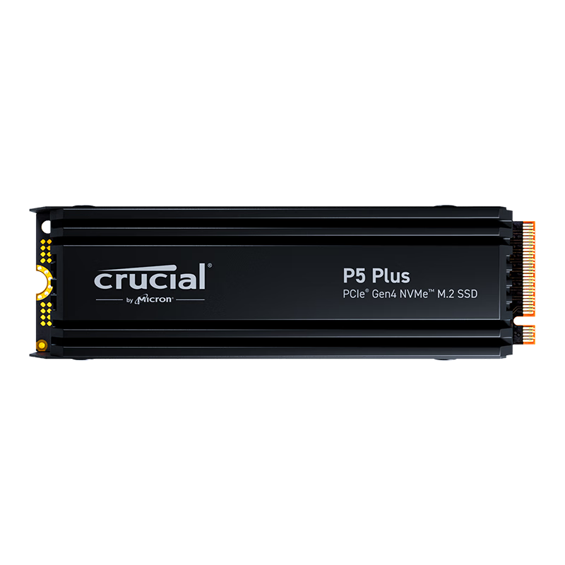 英睿达（Crucial）2T SSD固态硬盘M.2接口(NVMe PCIe4.0*4)  读速6600MB/s P5Plus系列（带散热器版）
