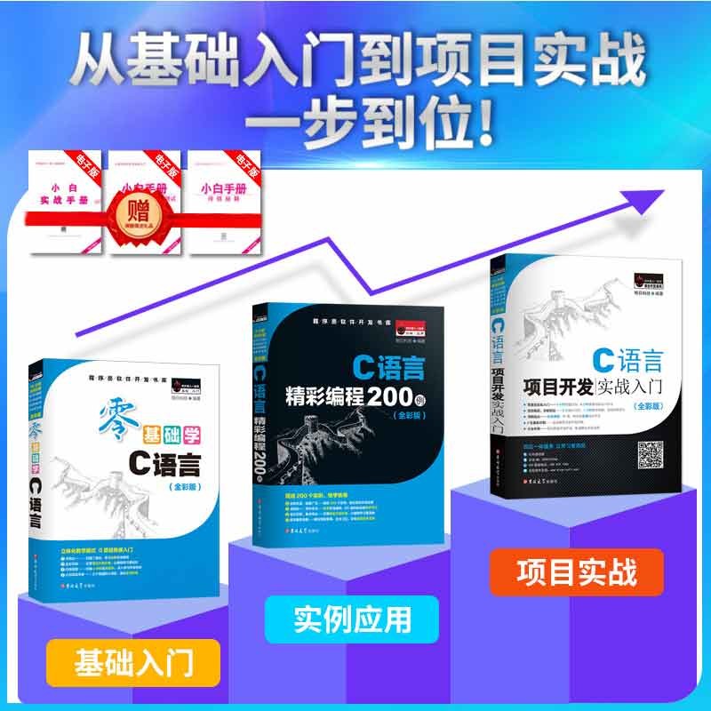 C语言学习黄金组合套装（京东套装共3册）