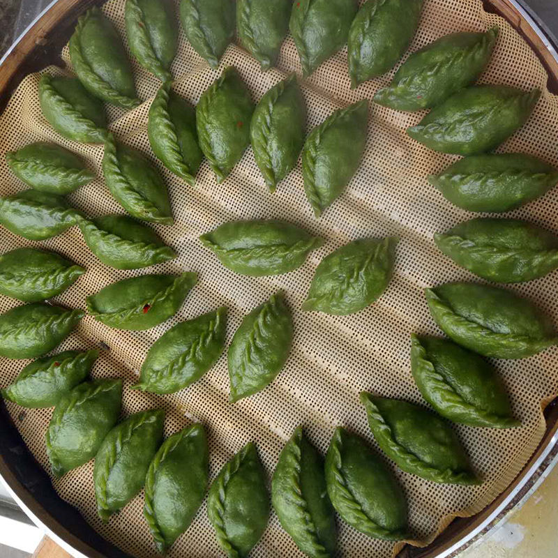 江西婺源特产小吃上饶清明果艾叶草米果青团果农家手工清明粿 酸菜 肉