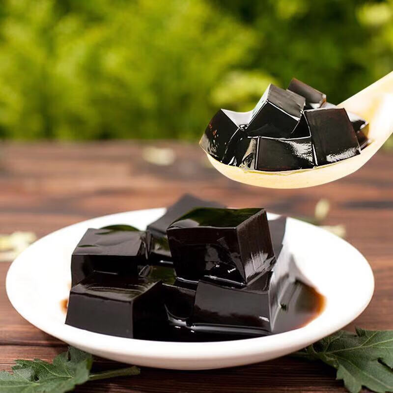 xywlkj奶茶店仙草冻烧仙草 果仁味