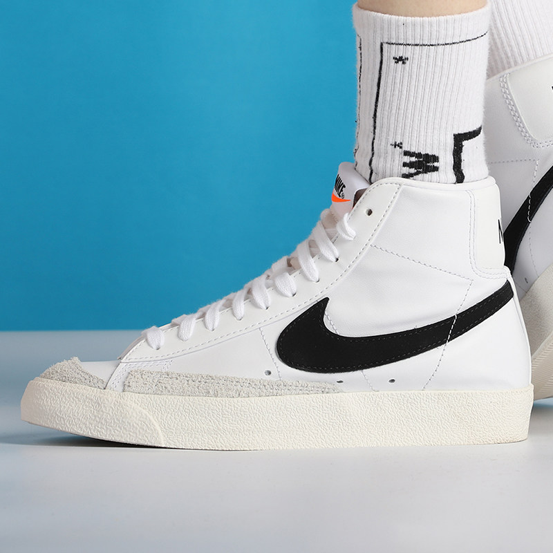 耐克nike女鞋23春季新款w blazer mid77运动鞋休闲鞋板鞋 cz1055-100