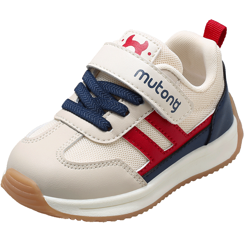 ���ڲ�������ͯ����ѧ��Ь�б���2025�����¿�����͸����ͯЬŮ�˶�Ь��������Ь Ӣ���ף�����˫���� 28 Ь�ڳ�18.0cm