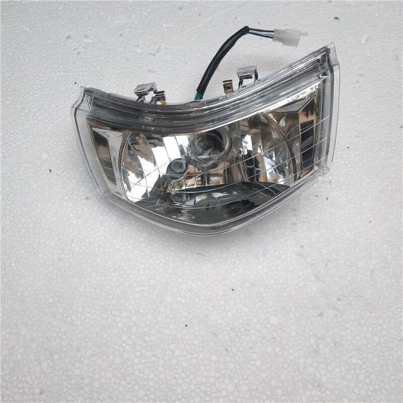 雅马哈福喜100外壳巧格坐桶黑胶件整套踏板车黑色鱼嘴前围 白色_国三