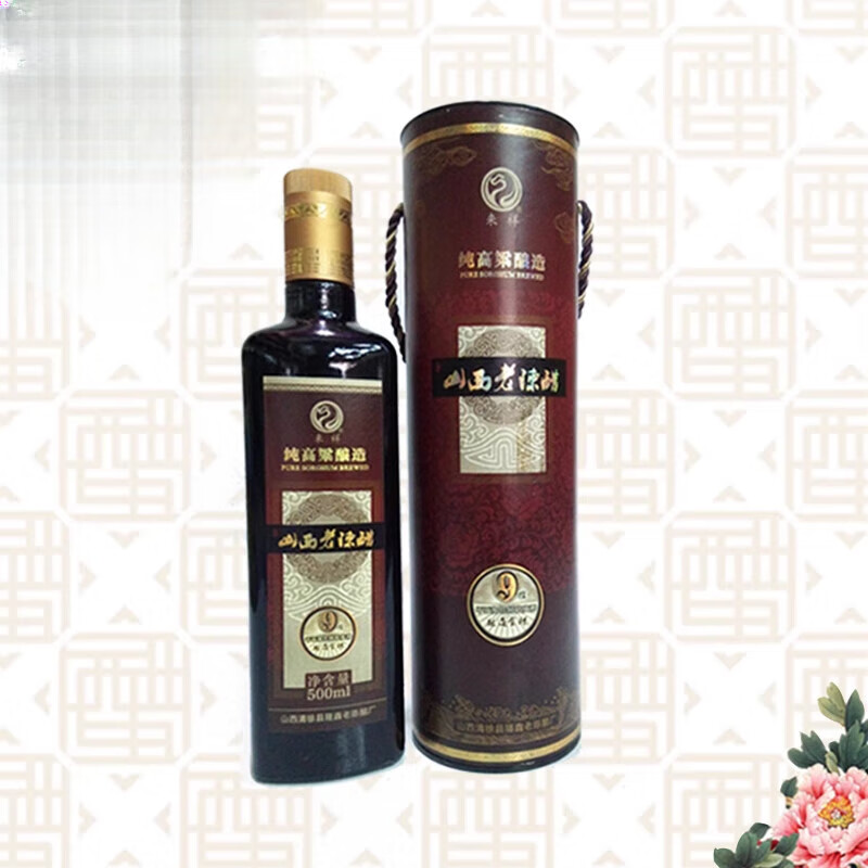 王建忠2012年珍藏来祥9度纯高粱山西特产老陈醋500ml王建忠纯粮酿造金