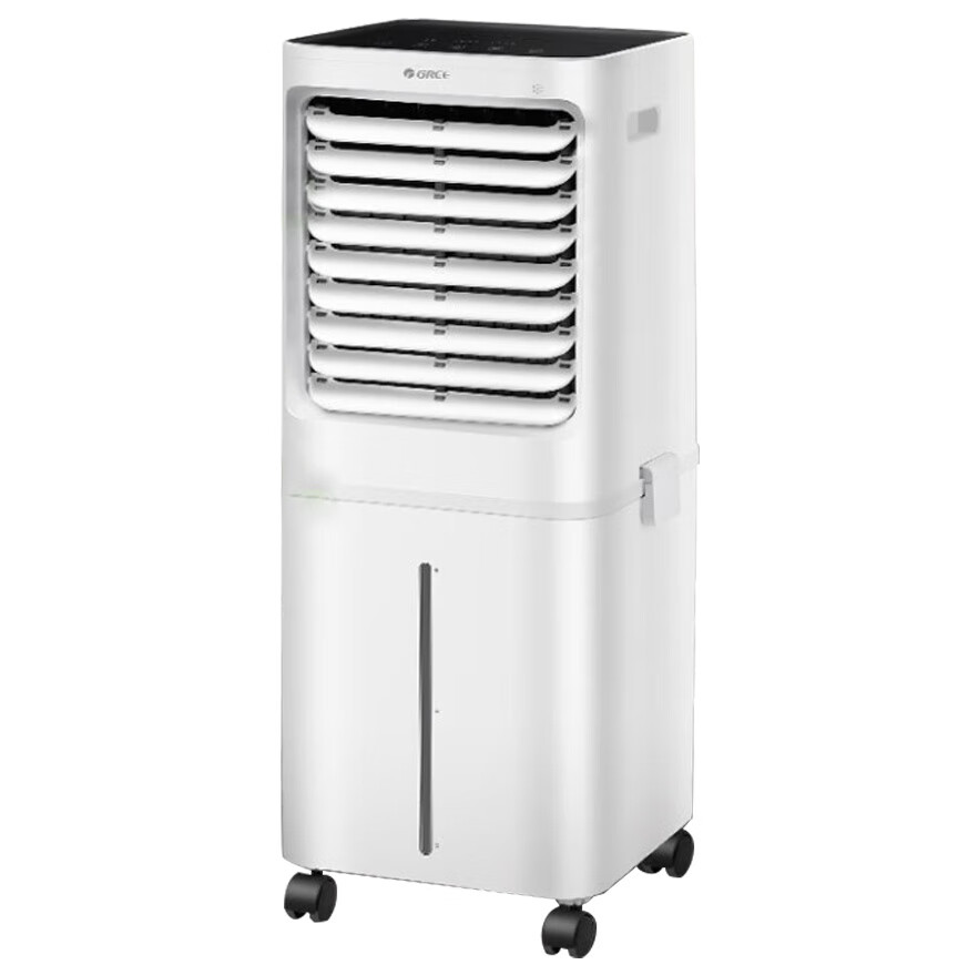 空调扇家用卧室制冷风机水冷风扇60升水箱商用工业移动小空调 白色