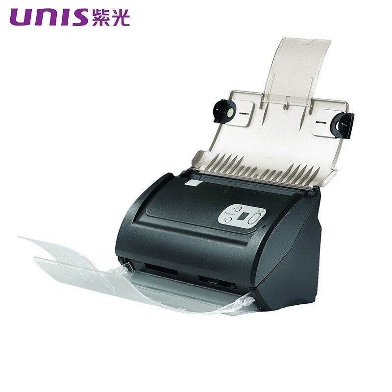 紫光(unis)q300i 馈纸扫描仪 a4幅面高速双面自动进纸批量双面扫描仪