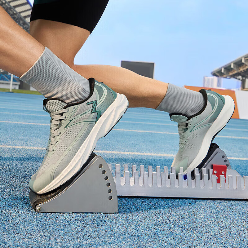 361°运动鞋男鞋飚速夏季竞速体测训练情侣跑步鞋子男 672432204-4