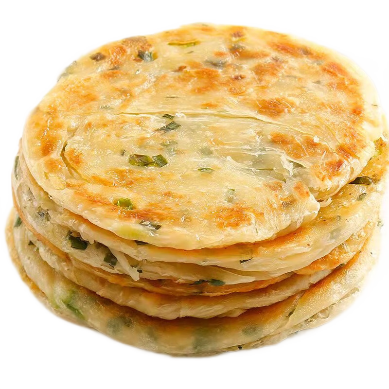 麦丽全 老上海葱油饼 手抓饼早餐食品生鲜面点半成品梅干菜饼家庭装速食 葱油饼10片 900g