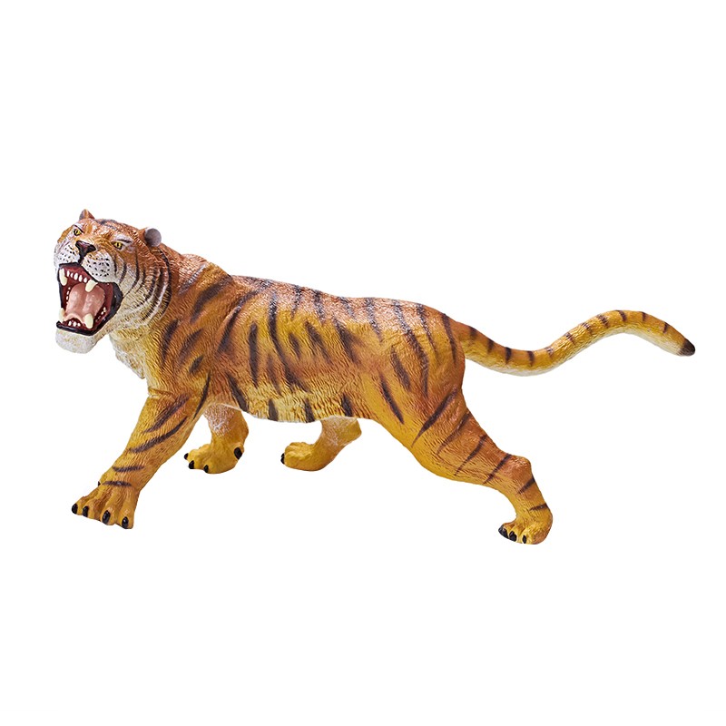 仿真动物模型早教认知野生动物老虎大象模型玩具 孟加拉虎