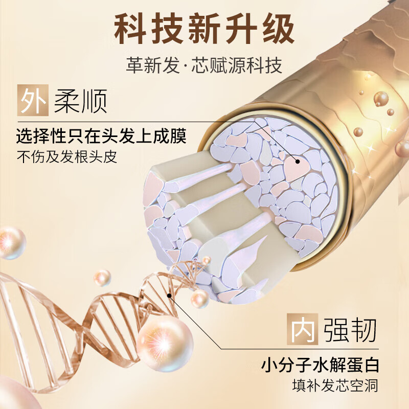 花信堂洗发水沐浴露套装氨基酸洗发露控油去屑蓬松柔顺持久留香女士 滢润养发洗发水750ml*3