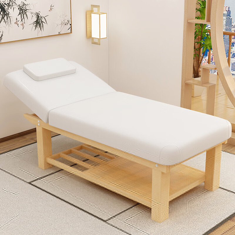 大嘴哥实木美容床按摩床厂家批发推拿理疗纹绣spa床加粗加厚美容院