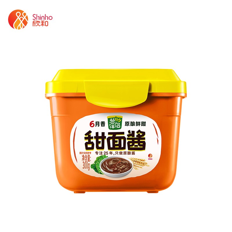 欣和 葱伴侣 六月鲜甜面酱300g/盒 甜面酱300g*1盒