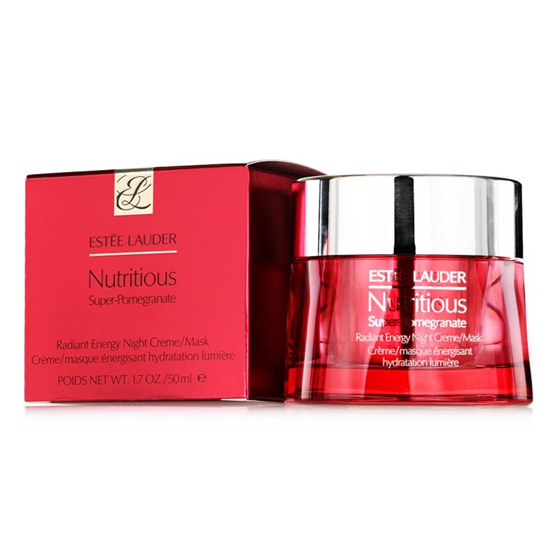 雅诗兰黛(estee lauder)鲜活亮采红石榴二合一晚霜 50ml